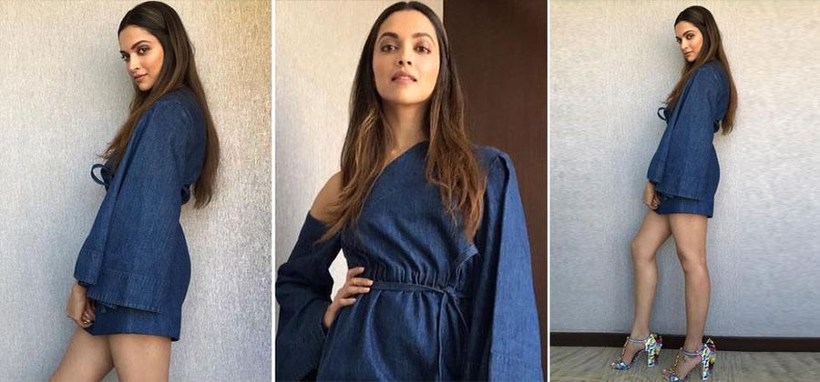 deepika padukone denim dress The denim looks of Deepika Padukone, global ambassador for Levi's