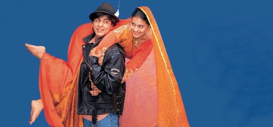 ddlj kajol orange dress 30 Years of Dilwale Dulhania Le Jayenge: Shah Rukh Khan and Kajol express gratitude for love to Raj and Simran