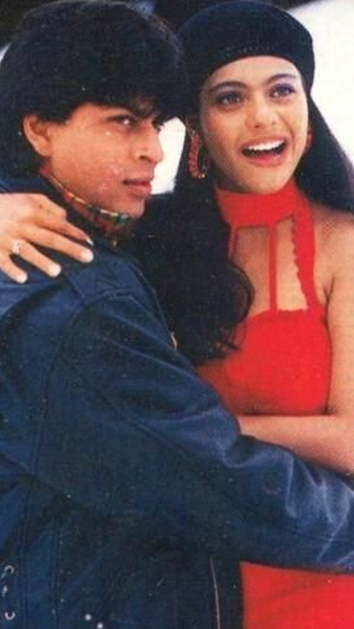 ddlj kajol red dress Hasn't this become every Indian girl's fantasy ever since @kajol Mam rocked her red mini-dress in the Swiss snow in #ddlj ? Well mine did , Next time, I'll try one in a Saree , ., ., ., ., ., ., .,