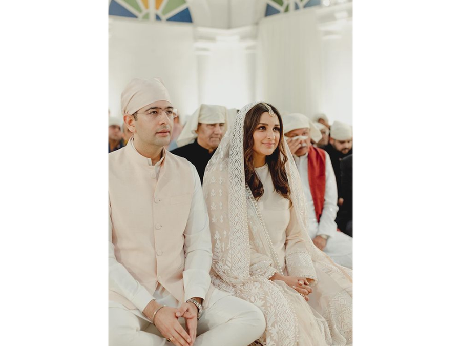 sachin and babi light blue dress Unique Engagement Dress Ideas Inspired By Celebrities