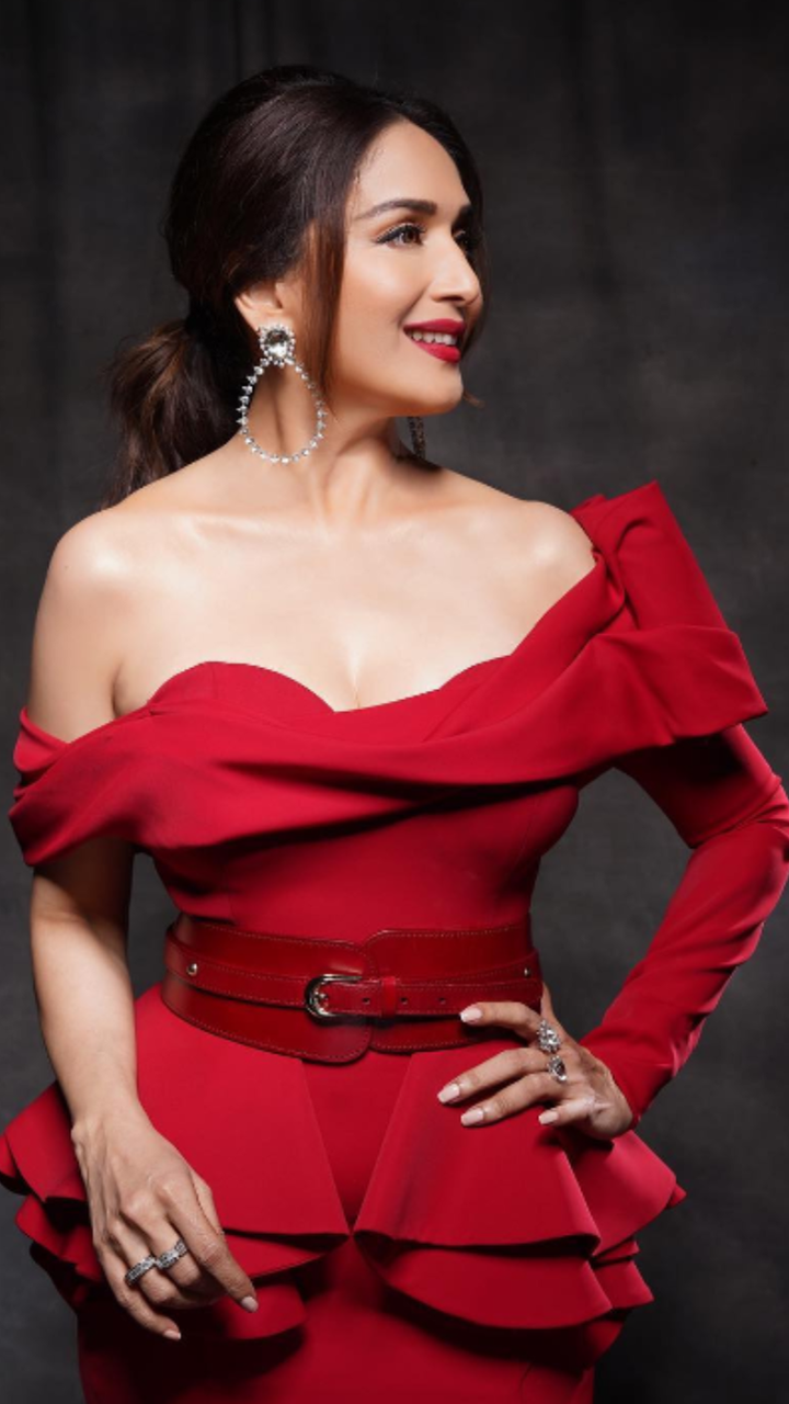 madhuri dixit party dresses DollyJ Studio Madhuri Dixit X Dolly J L