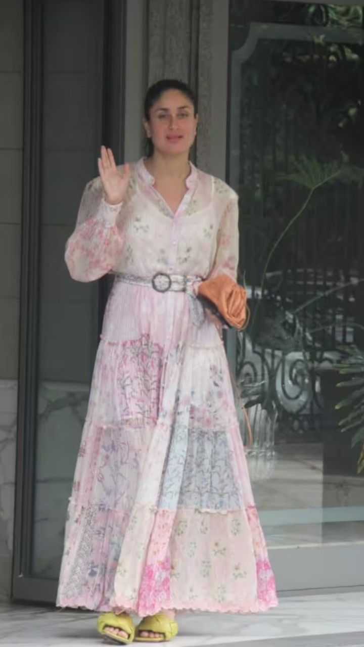 lovely maxi dresses Pink Floral Maxi Dress With Cut Outs And Slit