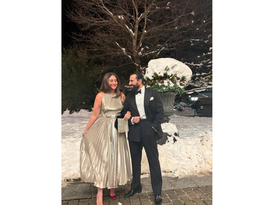 kareena kapoor metallic dress Kareena Kapoor Khan is unimaginably chic in this sexy silver dress. See pics