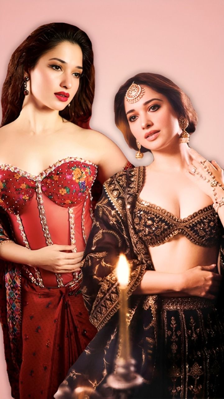 Tamannaah Bhatias Cute And Sexy Ethnic Wear For Wedding Guest Style