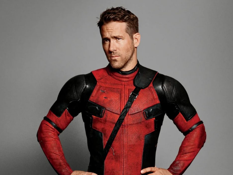 Ryan Reynolds in Deadpool,