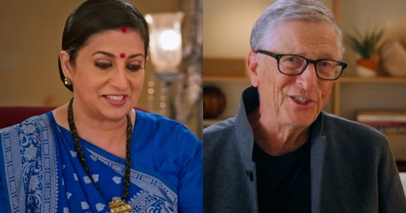 KSBKBT 2: Bill Gates Says ‘Jai Shri Krishna’ To Smriti Irani & Fans Are Losing It Online