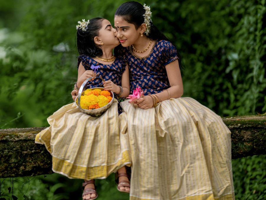 onam festival dress Onam Festival Special Dress in Germany main image 1