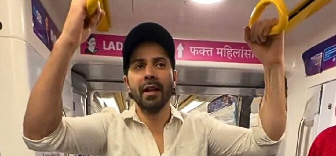 Video Of Varun Dhawan Going Unnoticed At Mumbai Metro Station Goes Viral, Internet Says ‘PR Stunt Failed’