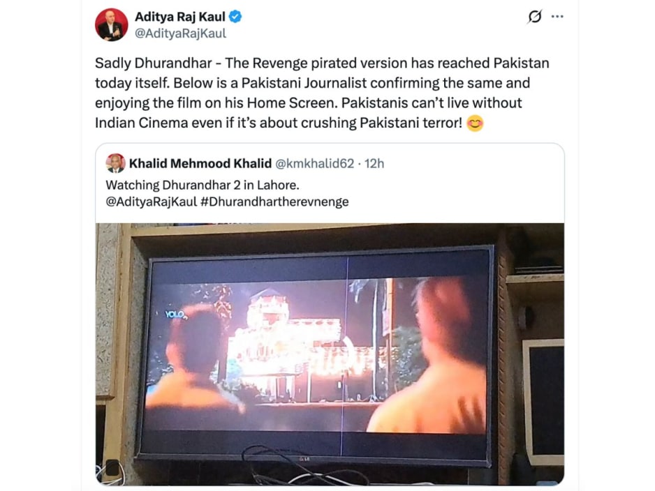 Dhurandhar 2 Leaked Within Hours Despite Ban in Pakistan: Ranveer Singh’s Film Pirated Online; How Illegal Streaming in India Could Land You in Leagal Trouble- Watch