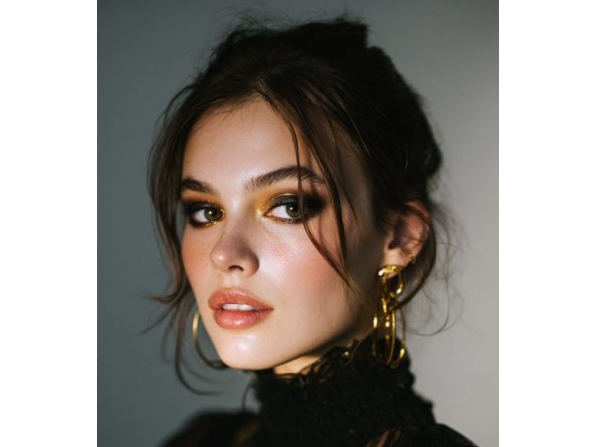 Dramatic eyes are a current makeup trend