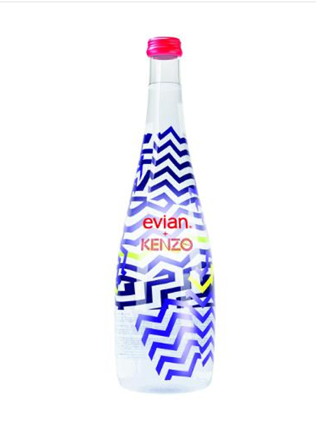 KENZO evian プレミア LIMITED EDITION 2015 9 Luxury Designer Limited Edition Bottles by Evian