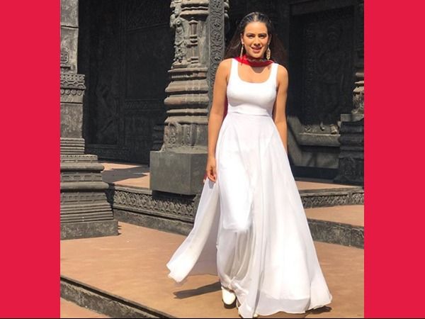 nia sharma birthday dress Back To Life Halter Maxi Dress
